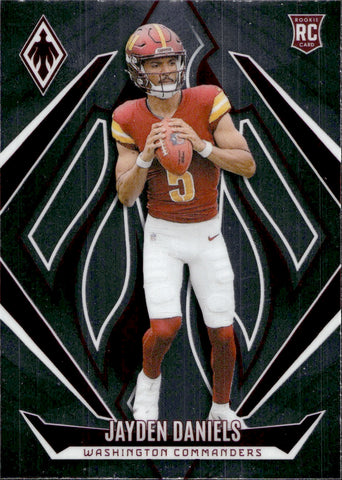 2024 Jayden Daniels Panini Phoenix ROOKIE RC #198 Washington Commanders 3