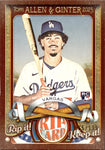 2023 Miguel Vargas Topps Allen & Ginter ROOKIE RIP CARD 065/199 RC #RC-MV Los Angeles Dodgers *RIPPED*