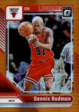 2024-25 Dennis Rodman Donruss Optic LEGENDS ORANGE HYPER 243/299 #241 Chicago Bulls HOF