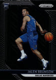 2018-19 Jalen Brunson Panini Prizm ROOKIE RC #250 Dallas Mavericks 6