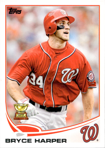 2013 Bryce Harper Topps ROOKIE CUP #1 Washington Nationals 3