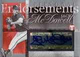 2005 Jack McDowell Topps Pristine Legends PERSONAL ENDORSEMENTS AUTO AUTOGRAPH #PEA-JM Chicago White Sox