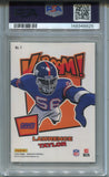2025 Lawrence Taylor Panini Absolute HORIZONTAL KABOOM! PSA 10 #7 New York Giants 8825