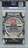 2024-25 Trae Young Panini Prizm Black KALEIDOSCOPIC BLUE PRIZM PSA 10 #12 Atlanta Hawks 7836