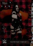 2025 Stephanie Vaquer Topps Chrome WWE X Cactus Jack RED AND BLACK REFRACTOR #79 NXT 2