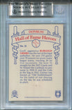 1963 Burleigh Grimes Donruss HOF HEROES BAS AUTHENTIC AUTO AUTOGRAPH #21 Brooklyn Dodgers 7660