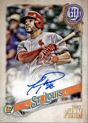 2018 Tommy Pham Topps Gypsy Queen AUTO AUTOGRAPH #GWA-TP St. Louis Cardinals