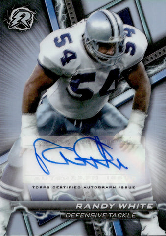 2023 Randy White Topps Composite RESURGENCE SIGNATURES REFRACTOR AUTO AUTOGRAPH #RA-RAW Dallas Cowboys