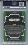 2024 Bucky Irving Panini Prizm Draft Picks PRIZM BREAK BLUE ICE ROOKIE 73/99 RC PSA 10 #PB-BIG Tampa Bay Buccaneers 7407