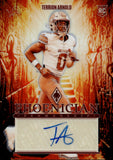 2024 Terrion Arnold Panini Phoenix ROOKIE PHOENICIAN PENMANSHIP AUTO AUTOGRAPH #PP-TAD Detroit Lions
