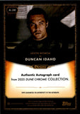 2025 Jason Momoa as Duncan Idaho Topps Chrome Dune ORANGE AUTO AUTOGRAPH #A-JM