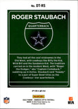 2022 Roger Staubach Donruss Optic DOWNTOWN #DT-RS Dallas Cowboys HOF