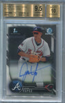 2016 Juan Yepez Bowman Chrome 1ST BOWMAN PROSPECTS AUTO AUTOGRAPH BGS 9.5/10 #CPAJY Atlanta Braves 9465