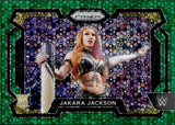 2024 Jakara Jackson Panini Prizm ROOKIE GREEN DISCO 28/40 RC #12 NXT