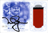 2015 Mark McGwire Topps Dynasty JUMBO PATCH AUTO 10/10 AUTOGRAPH RELIC #AP-MMC6 St. Louis Cardinals *Smudged Auto*