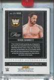 2024 Wade Barrett Panini Three Count GOLD FOIL WWE LEGENDARY AUTO 04/10 AUTOGRAPH #LA-WBR WWE Legend