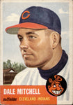 1953 Dale Mitchell Topps #26 Cleveland Indians BV $50