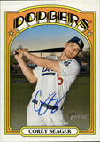 2021 Corey Seager Topps Heritage REAL ONE AUTO AUTOGRAPH #ROA-CS Los Angeles Dodgers
