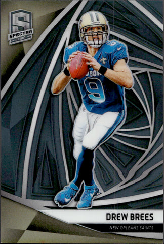 2019 Drew Brees Panini Spectra 64/99 #42 New Orleans Saints