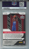 2018-19 Shai Gilgeous-Alexander Panini Prizm HOLO SILVER ROOKIE RC PSA 9 #184 Los Angeles Clippers 7850 *Case Scratches*