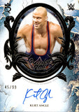 2025 Kurt Angle Topps Royalty WWE GOLDEN HALL AUTO 45/99 AUTOGRAPH #GHA-KAN WWE Legend