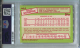 1985 Mark McGwire Topps TIFFANY USA BASEBALL TEAM ROOKIE RC PSA 7 #401 Oakland A's 6608