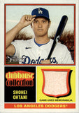 2025 Shohei Ohtani Topps Heritage High Number CLUBHOUSE COLLECTION BAT RELIC #CCR-SO Los Angeles Dodgers