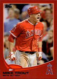 2012 Mike Trout Topps TARGET RED BORDER #338 Anaheim Angels