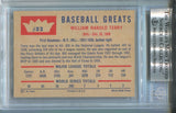 1960 Bill Terry Fleer BAS AUTHENTIC AUTO AUTOGRAPH #52 New York Yankees 8192