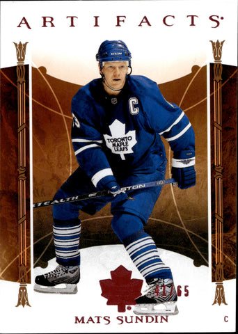 Mats Sundin - Ultra Fleer Gold 1995/96 - Toronto Maple Leafs