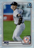 2020 Anthony Volpe Bowman Chrome Draft REFRACTOR #BD-178 New York Yankees 2