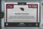 2024 Boomer Esiason Panini One GREEN ONE MOMENT IN TIME AUTO 33/40 AUTOGRAPH #391 Arizona Cardinals