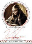 2022 Kerry Ingram as Shireen Baratheon Rittenhouse Game of Thrones Volume 2 RED INK AUTO AUTOGRAPH #_KEIN 1