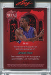 2025 Antonio Davis Leaf Metal Halloween AUTO 06/13 AUTOGRAPH #BA-AD2 Toronto Raptors