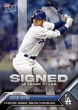 2023 Shohei Ohtani Topps Now OFF-SEASON SIGNED #OS-21 Los Angeles Dodgers 5