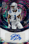 2023 Josh Downs Panini Spectra CELESTIAL ROOKIE AUTO 09/75 AUTOGRAPH RC #RAU-JDO Indianapolis Colts