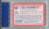 1991 Ivan Rodriguez Topps Traded ROOKIE RC PSA 9 #101T Texas Rangers HOF 0214