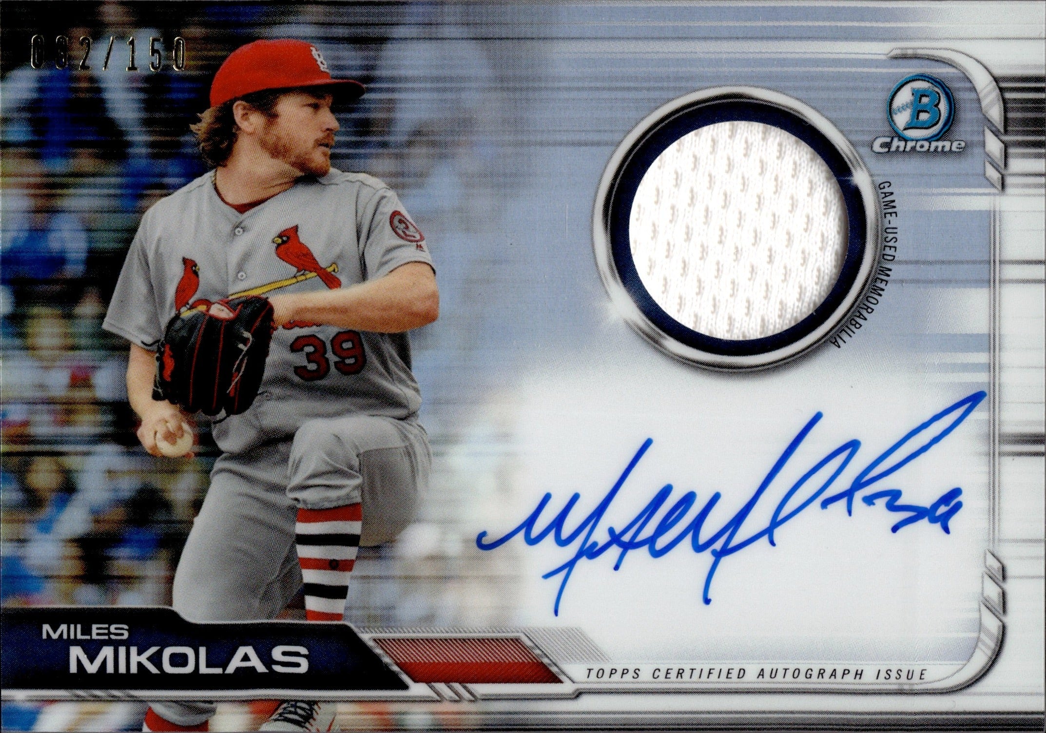 Miles Mikolas 2022 Major League Baseball All-Star Game Autographed