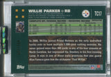 2007 Wille Parker Topps Chrome RED REFRACTOR 001/139 #TC17 Pittsburgh Steelers