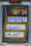 2025 Drew Barrymore Rose McGowan Jamie Kennedy David Arquette Skeet Ulrich Matthew Lillard Leaf Red Carpet PURPLE FOIL HEXAD 6 WAY AUTO 1/5 AUTOGRAPH #H-2 Scream