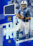 2023 Anthony Richardson Donruss Optic BLUE PRISM 1ST YEAR FRESH ROOKIE JERSEY RELIC #FYF-AR Indianapolis Colts