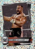 2025 Bron Brkkr Topps Chrome WWE SPECKLE REFRACTOR 111/249 #198 Monday Night Raw