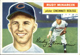 1956 Rudy Minarcin Topps #36 Cincinnati Reds BV $20