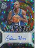 2023-24 Glen Rice Panini Spectra DEEP SPACE ICE AUTO 44/49 AUTOGRAPH #DSS-GRC Charlotte Hornets