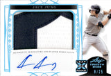2022 Jace Jung Leaf Trinity ROOKIE PLATINUM PATCH AUTO 08/25 AUTOGRAPH RC #PA-JJ1 Detroit Tigers