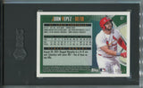 2022 Juan Yepez Topps Finest FLASHBACKS ROOKIE GOLD REFRACTOR 30/50 RC SGC 9.5 #67 St. Louis Cardinals 5647