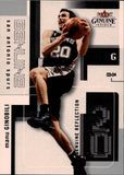 2003-04 Manu Ginobili Fleer Genuine Insider REFLECTION 09/99 #37 San Antonio Spurs
