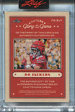 2025 Bo Jackson Leaf Glory of the Game PREP ALL-AMERICAN AUTO 50/99 AUTOGRAPH #FG-BJ1 Ohio State Buckeyes