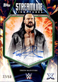 2025 Drew McIntyre Topps Exalted WWE GREEN FOIL STREAMLINE SIGNATURES AUTO 32/50 AUTOGRAPH #STS-DMI Friday Night Smackdown