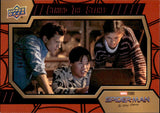 2023 Upper Deck Marvel Studios Spider Man No Way Home #BTS-9 191/199 RED FOIL BEHIND THE SCENES